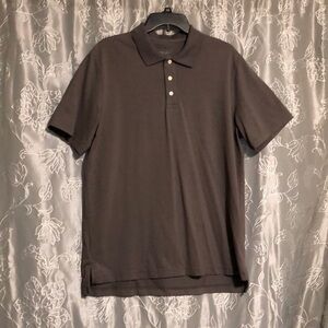 LL Bean, dry weave, gray, medium polo shirt